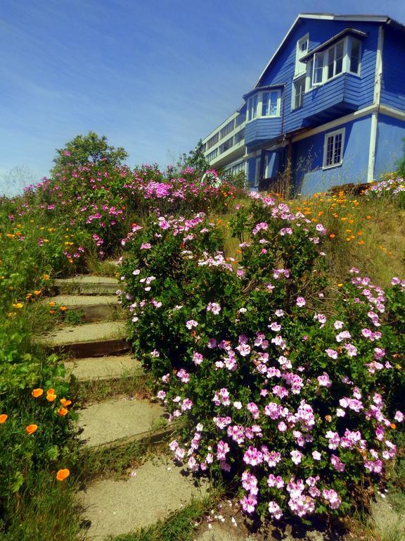 Hostal Faro Azul 발파라이소 외부 사진