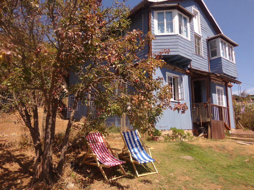 Hostal Faro Azul 발파라이소 외부 사진